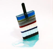 Load image into Gallery viewer, 'Aqua Dipped Popsicle' | Betsy Enzensberger | Sculpture