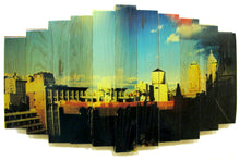 Load image into Gallery viewer, &#39;Water Towers&#39; | MK Semos &amp; Hugo G. Urrutia | Mixed Media
