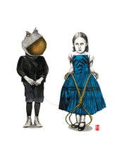 Load image into Gallery viewer, The Frog Prince I Allison M. Low | Drawing & Mixed Media