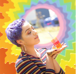 Pastel Rainbow Pop #2 | Betsy Enzensberger | Sculpture