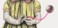 Load image into Gallery viewer, Greta and the Haunted Orb | Allison M Low | Drawing