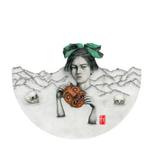 Load image into Gallery viewer, Marigold I Allison M. Low | Drawing & Mixed Media