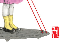 Load image into Gallery viewer, Tender Affliction I Allison M. Low | Drawing