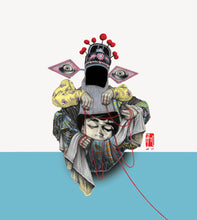 Load image into Gallery viewer, Dr. Caligari's Monster | Allison M Low | Drawing