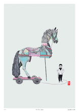 Load image into Gallery viewer, The Pull Horse | Allison M Low | Limited Edition