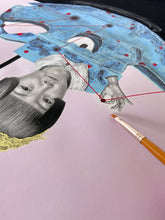 Load image into Gallery viewer, The Blue Horse and the Dimensions | Allison M Low | Drawing