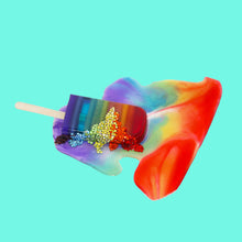 Load image into Gallery viewer, Crystal Double Rainbow Splat, 2021  | Betsy Enzensberger | Sculpture