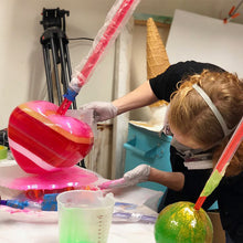 Load image into Gallery viewer, Crystal Double Rainbow | Betsy Enzensberger | Sculpture