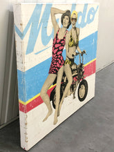 Load image into Gallery viewer, Joy Ride - Pink &amp; Blue | Kareem Rizk | Mixed Media
