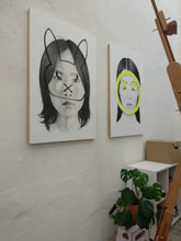 Load image into Gallery viewer, Bunny Tag | Lantomo | Drawing