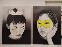 Load image into Gallery viewer, Neon Crown | Lantomo | Drawing