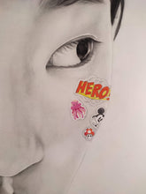 Load image into Gallery viewer, Neon Crown | Lantomo | Drawing