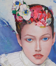 Load image into Gallery viewer, 'Blue Bird' | Minas Halaj | Painting