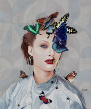 Load image into Gallery viewer, 'Butterfly 7' | Minas Halaj | Painting
