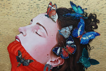 Load image into Gallery viewer, 'Butterfly #8' | Minas Halaj | Painting