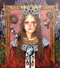 Load image into Gallery viewer, &#39;La Princesa Renegada&#39; | Monica Fernandez | Painting
