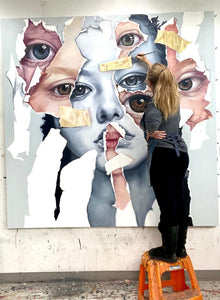 Todas las Miradas | Monica Fernandez | Painting