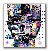 Load image into Gallery viewer, Blue Eyes | Paco Raphael | Painting & Digital Collage
