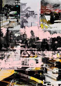 Melrose Avenue | Paco Raphael | Painting & Digital Collage