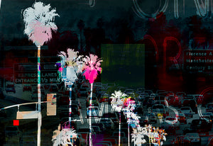 Sunset Boulevard | Paco Raphael | Painting & Digital Collage