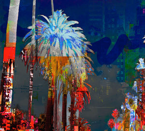 California Love | Paco Raphael | Painting & Digital Collage