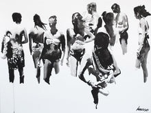 Load image into Gallery viewer, 'Figure Studies Morning Walk' | Rikki Kasso | Painting