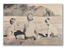Load image into Gallery viewer, 'Three Boys on Tallows' | Rikki Kasso | Painting