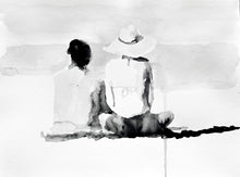 Load image into Gallery viewer, 'Vacation Couple Study' | Rikki Kasso | Painting