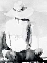 Load image into Gallery viewer, 'Vacation Couple Study' | Rikki Kasso | Painting