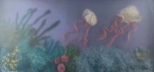 Load image into Gallery viewer, Swimming in the Beautiful Red Reefs (Diptych) | Sonia Alins | Painting