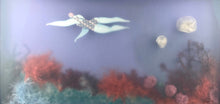 Load image into Gallery viewer, Swimming in the Beautiful Red Reefs (Diptych) | Sonia Alins | Painting