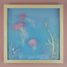 Load image into Gallery viewer, Fondo Marino y Tres Medusas | Sonia Alins | Painting