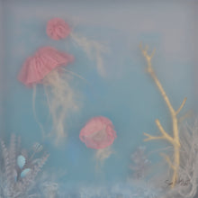 Load image into Gallery viewer, Fondo Marino y Tres Medusas | Sonia Alins | Painting
