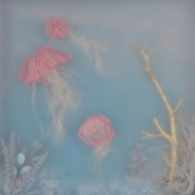 Load image into Gallery viewer, Fondo Marino y Tres Medusas | Sonia Alins | Painting