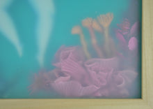 Load image into Gallery viewer, La Bañista del Arrecife Rosado (Swimmer by the Pink Reef) | Sonia Alins | Painting