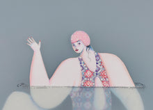 Load image into Gallery viewer, La Bañista (Swimmer) | Sonia Alins | Painting
