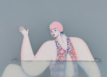 Load image into Gallery viewer, La Bañista (Swimmer) | Sonia Alins | Painting