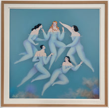 Load image into Gallery viewer, Tethys and Her Daughters  | Sonia Alins | Painting
