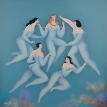 Load image into Gallery viewer, Tethys and Her Daughters  | Sonia Alins | Painting