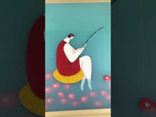 Load and play video in Gallery viewer, Viviendo de Likes (Waiting for a Like) | Sonia Alins | Painting