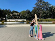 Load image into Gallery viewer, 'Red & Magenta Glitter Popsicle' | Betsy Enzensberger | Sculpture