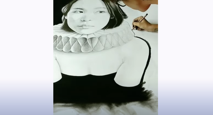 Behind the scenes with Lantomo - Drawing in the Studio time lapse ...