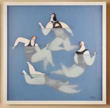 Load image into Gallery viewer, &#39;The Swimmers III (The Gathering)&#39; | Sonia Alins | Painting
