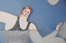 Load image into Gallery viewer, &#39;The Swimmers III (The Gathering)&#39; | Sonia Alins | Painting
