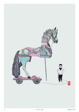 Load image into Gallery viewer, The Pull Horse | Allison M Low | Limited Edition
