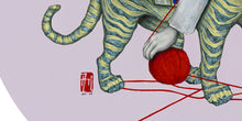 Load image into Gallery viewer, The Tiger and The String | Allison M Low | Drawing
