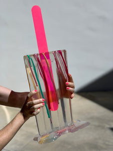 Crystal Clear Popsicle (Special Series - Custom Order Only) | Betsy Enzensberger | Sculpture