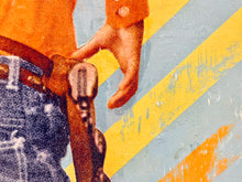 Load image into Gallery viewer, Cowboy Kid Orange  | Kareem Rizk | Mixed Media
