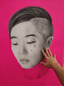 Fluo in Pink | Lantomo | Drawing