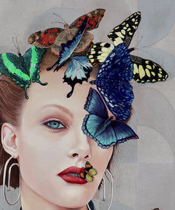 'Butterfly 7' | Minas Halaj | Painting